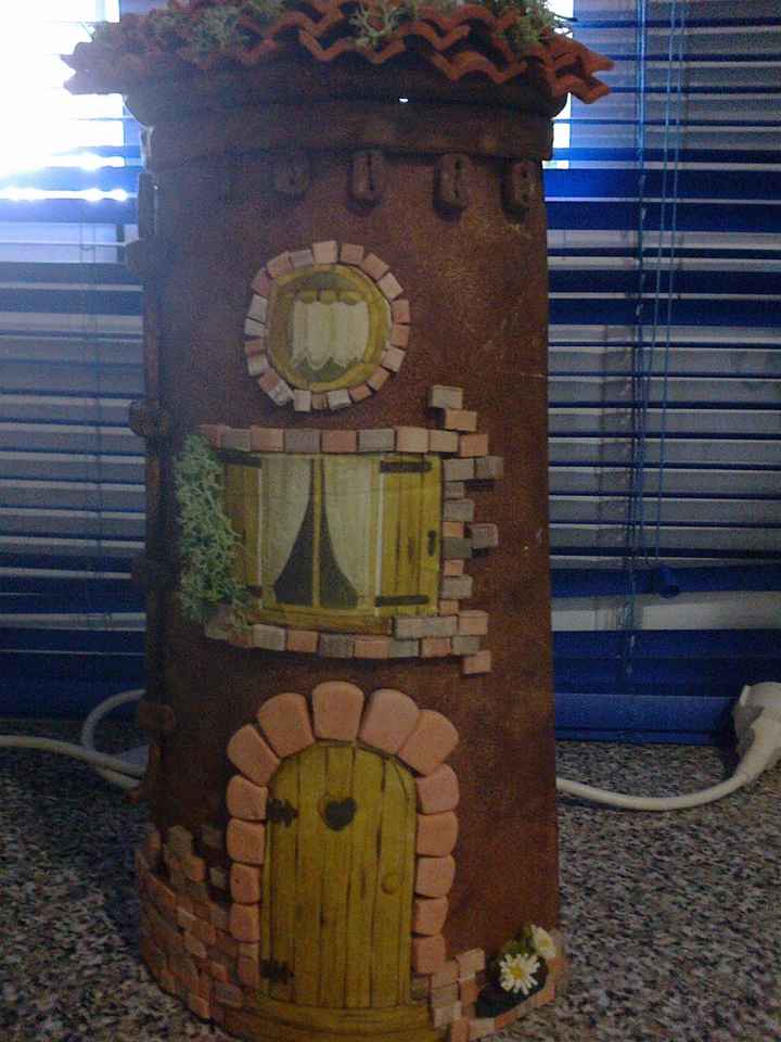 teja decorada