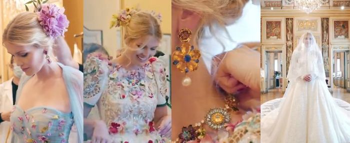 Kitty Spencer, sobrina de Diana de Gales, ¡se ha casado con 5 vestidos diferentes! 😍 - 1