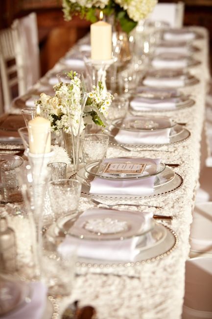 White winter wedding