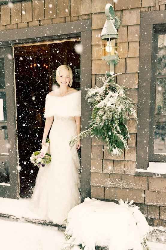 Winter bride