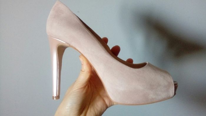 Zapatos de novia rosa 1