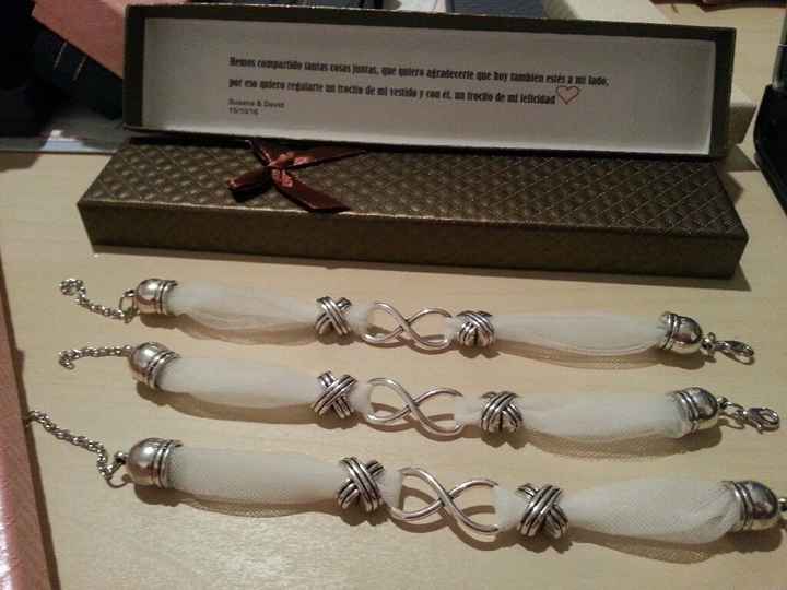 Mis pulseras de tela del vestido - 2