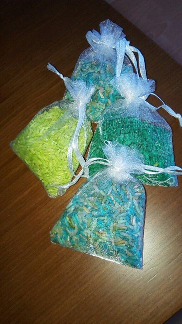 Mis bolsitas con el arroz ! - 2