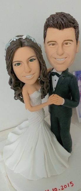 Los muñecos de la tarta de las ya casadas!! - 1