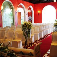 Boda civil en el interior de la bodega