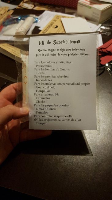 《harry Potter》kit de superviviencia para hombres y mujeres - 1