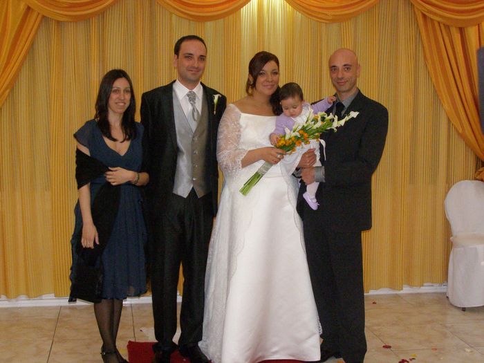 con mis cuñados