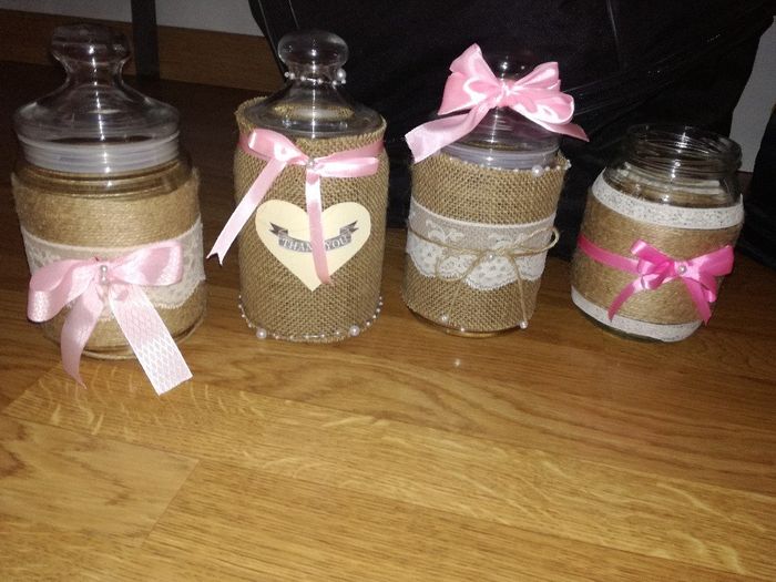 Cositas terminadas , a ver si os gustan chicas ,los botes son para el candy bar😀😀 - 4