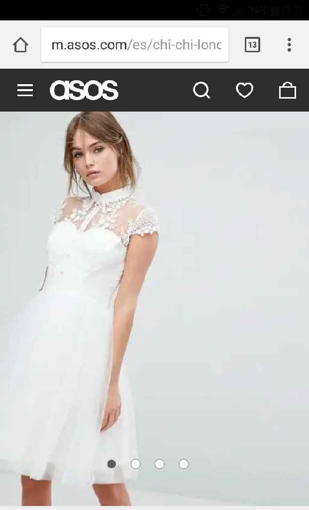 Vestido juzgado día de firma - 1