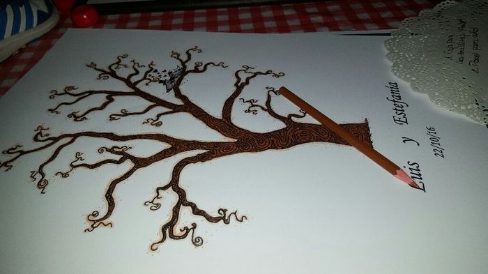 Arbol de huellas - 1