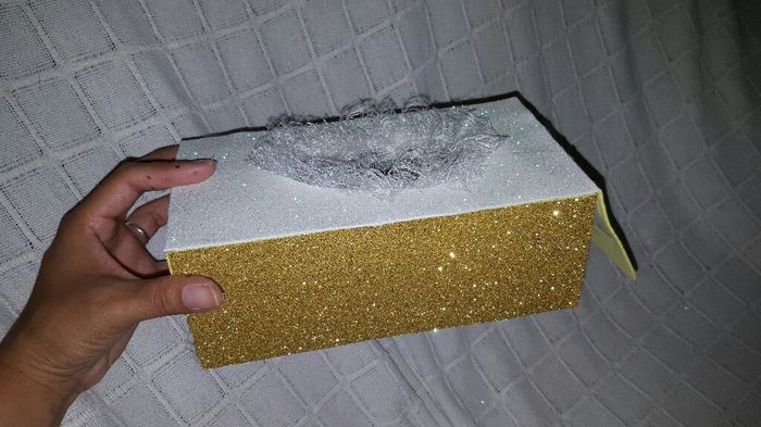 Caja de toallitas glitter - 1
