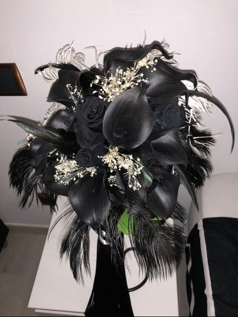 Ramo de novia hecho en casa. - 2