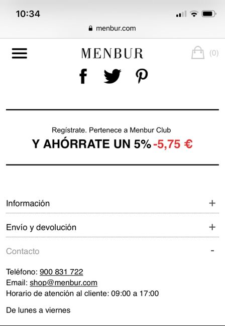 Ayuda con zapatos menbur sin stock - 1