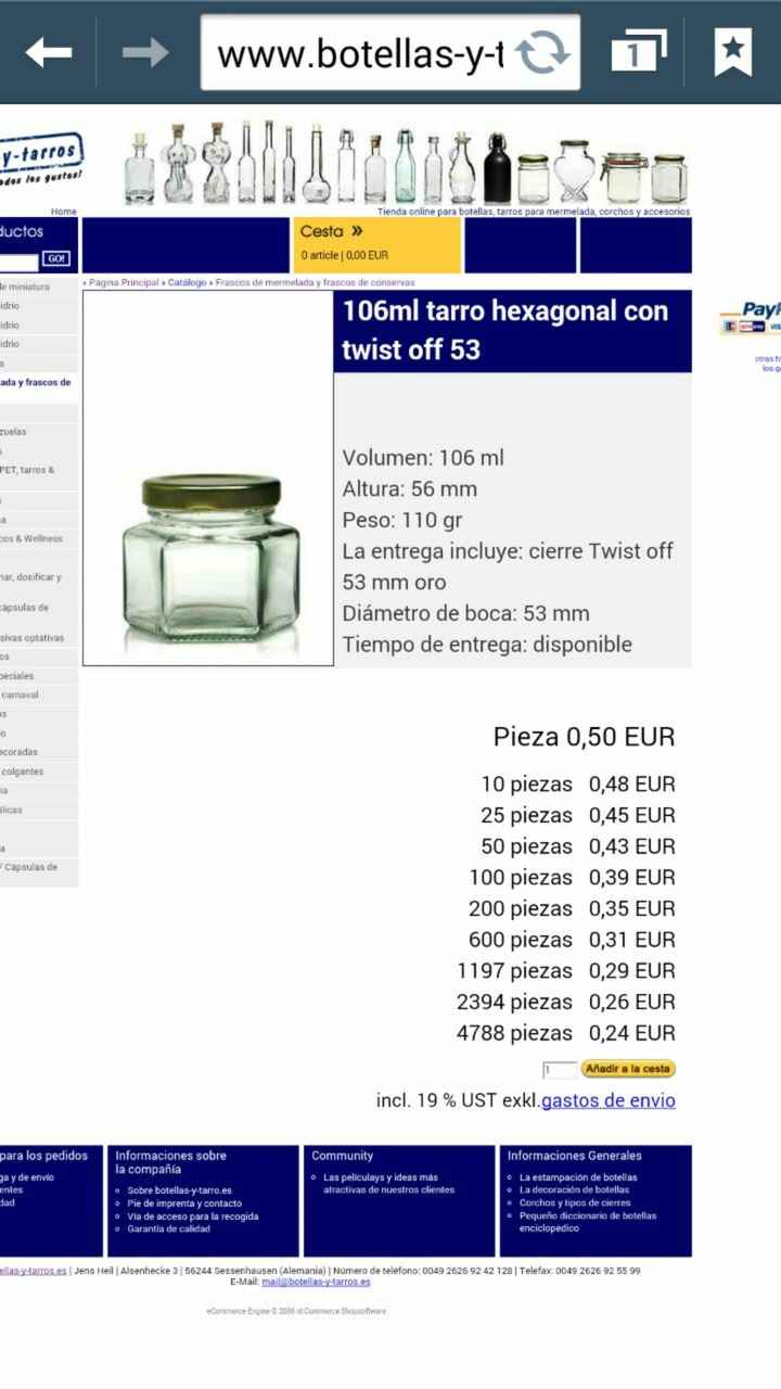 Tarros de mermelada - 1