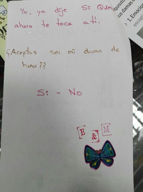 Petición damas de honor - 3