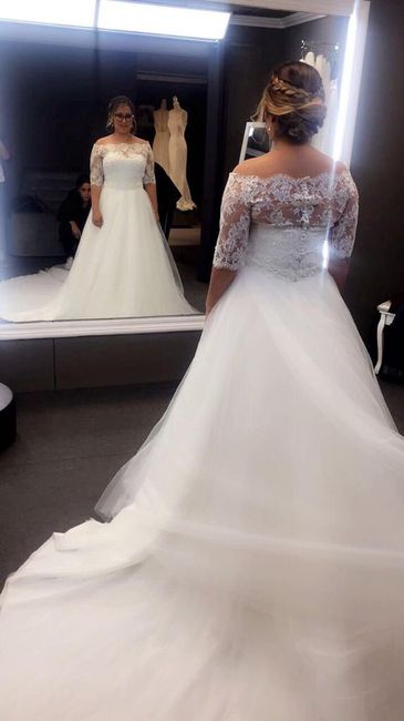 Sobrefalda vestido de novia 1