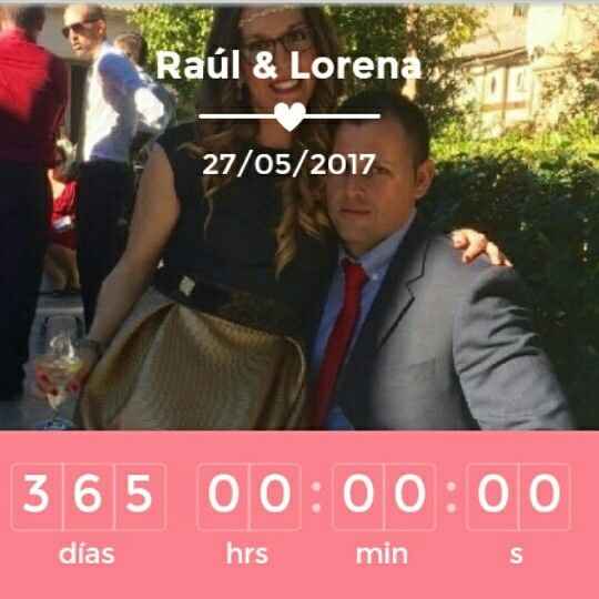Cuenta atrás!!  365 días.....tic tac tic tac.... - 1