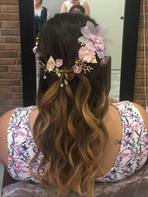 ¿Diademas o tiara? ¿2 tocados y peinados transformables para boda y baile? - 1