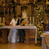 Arreglo floral de la Iglesia