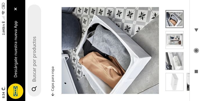 ¿Caja para guardar el vestido? - 1