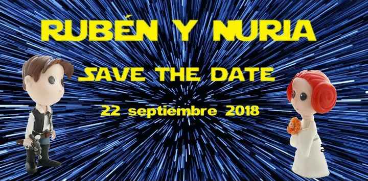  Save the date en proceso de envio - 2