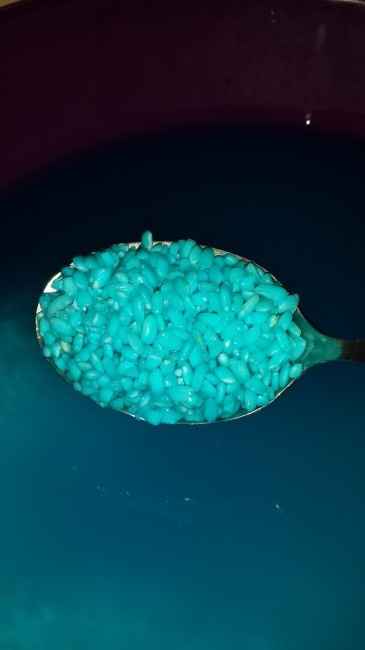 arroz azul