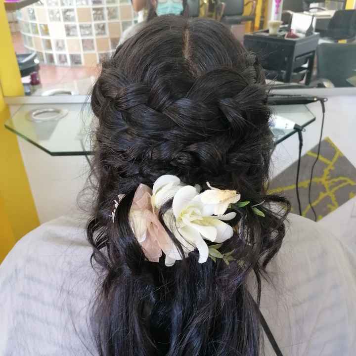Prueba de peinado y maquillaje - 1