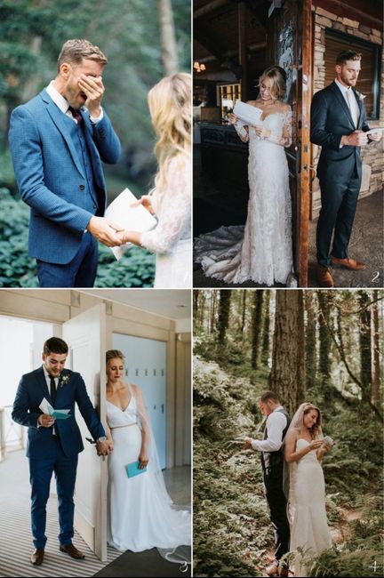 Novios Emocionados en el First Look. 16