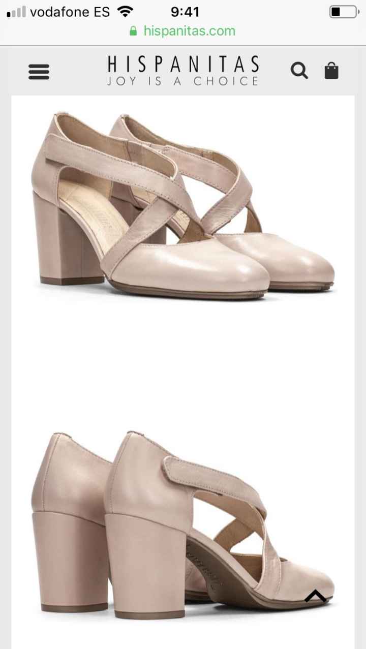 Sandalias color nude - 1