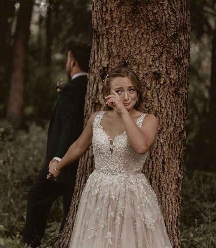 Novios Emocionados en el First Look. - 2