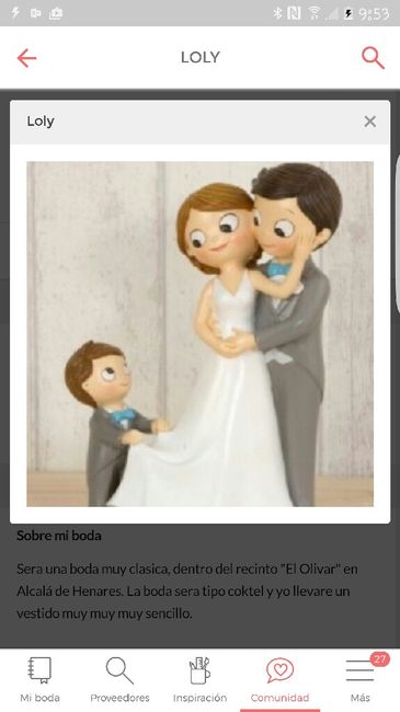 Novios en la tarta diferentes - 1