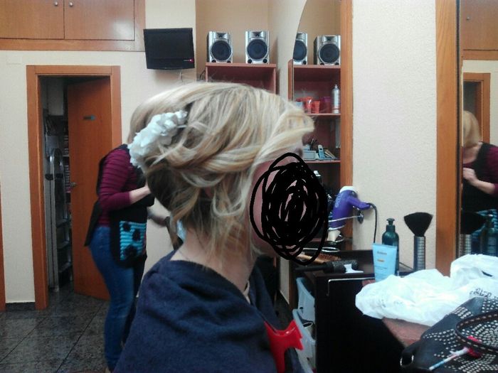 Primera prueba del peinado - 3