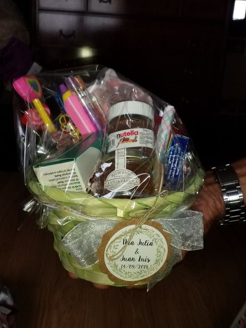 Regalos para invitados. - 2