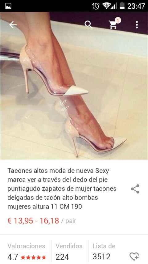 Amor a primera vista impagable ( zapatos) - 1