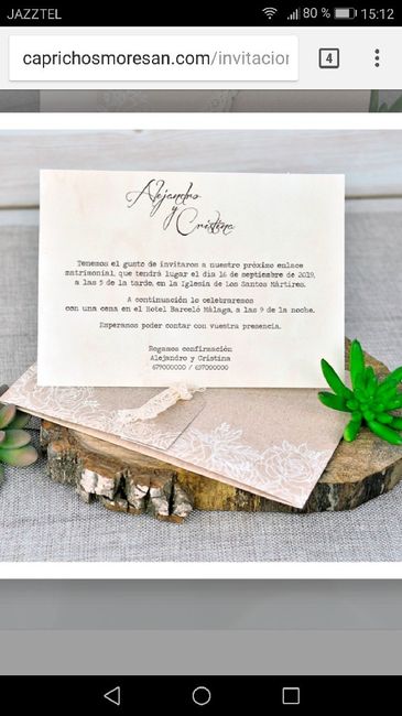 Invitaciónes - 2