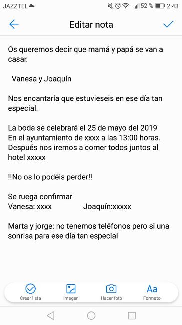 Invitaciónes - 1