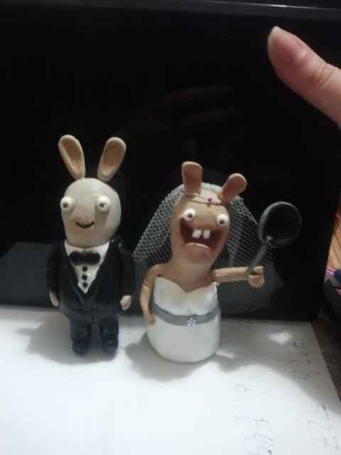 Muñecos tarta