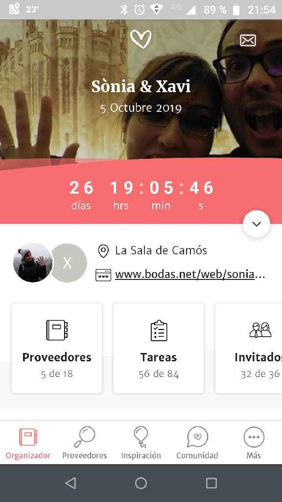 ¿Cuántos días, horas, minutos y segundos faltan para el gran día? 😍 - 1