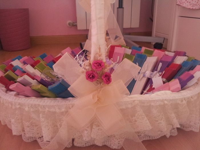 cesta decorada
