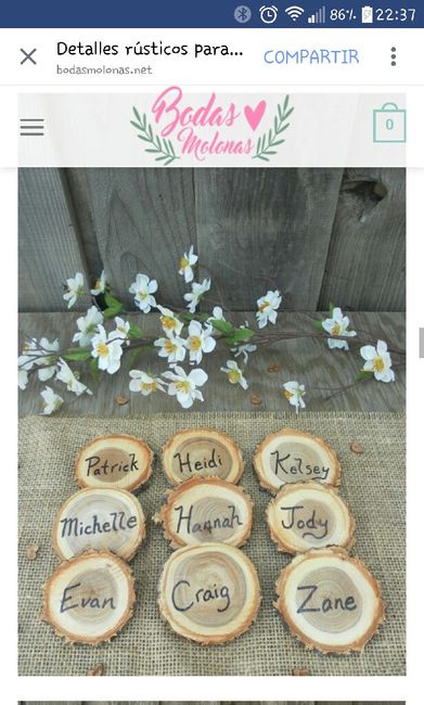 Ideas para el seating plan - 1