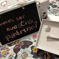 Ideas para comunicar que será el padrino ¿? - 1
