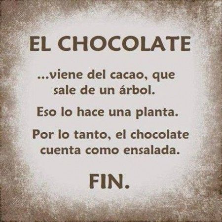 El chocolate