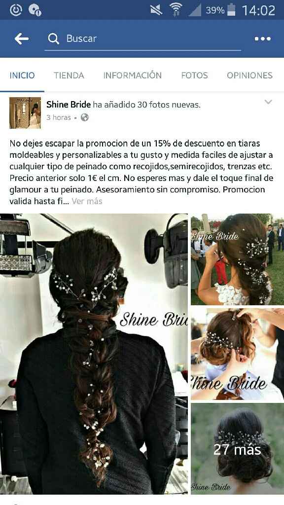 Mirad chicas...ofertas de tocados - 1