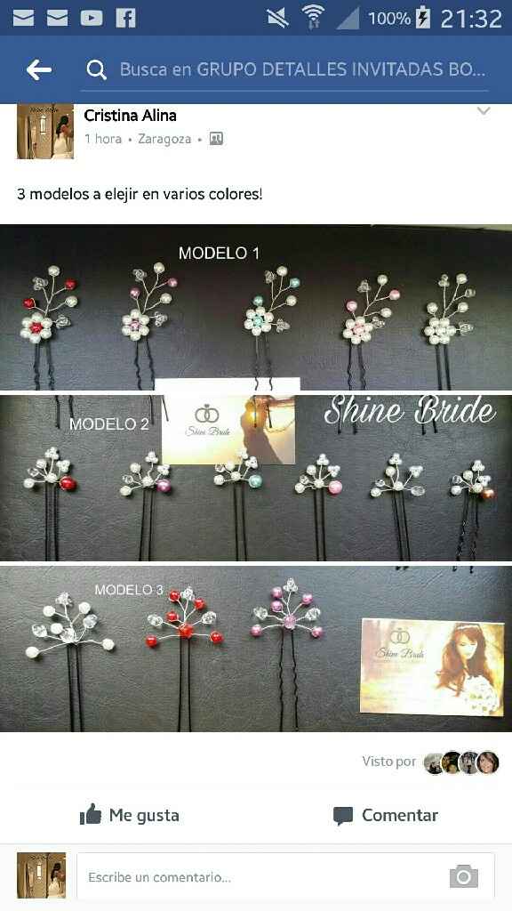 Encontre unos detalles para invitadas originales - 1