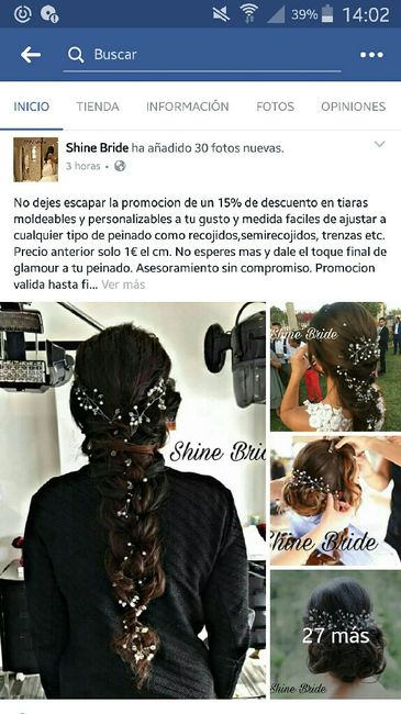 Mirad chicas...ofertas de tocados - 1