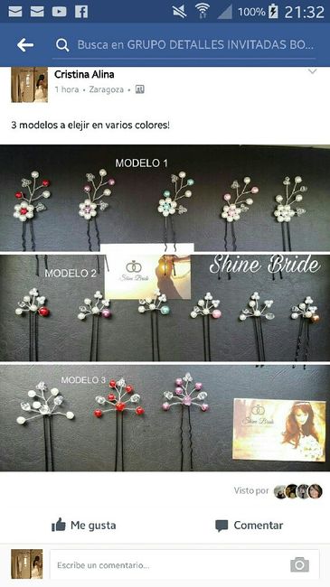 Encontre unos detalles para invitadas originales - 1