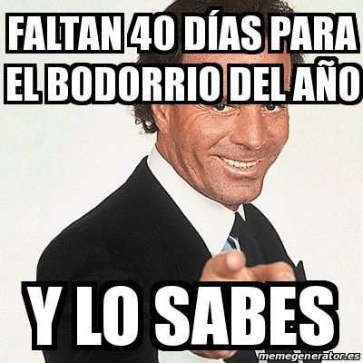 Un poco de humor...40 días - 1