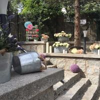 Decoración final de la zona de entrada