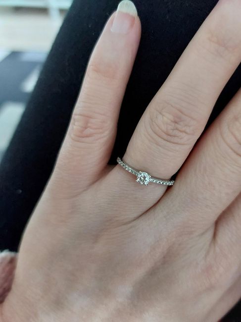 Como os lo pidieron y quiero ver los anillos!! 20