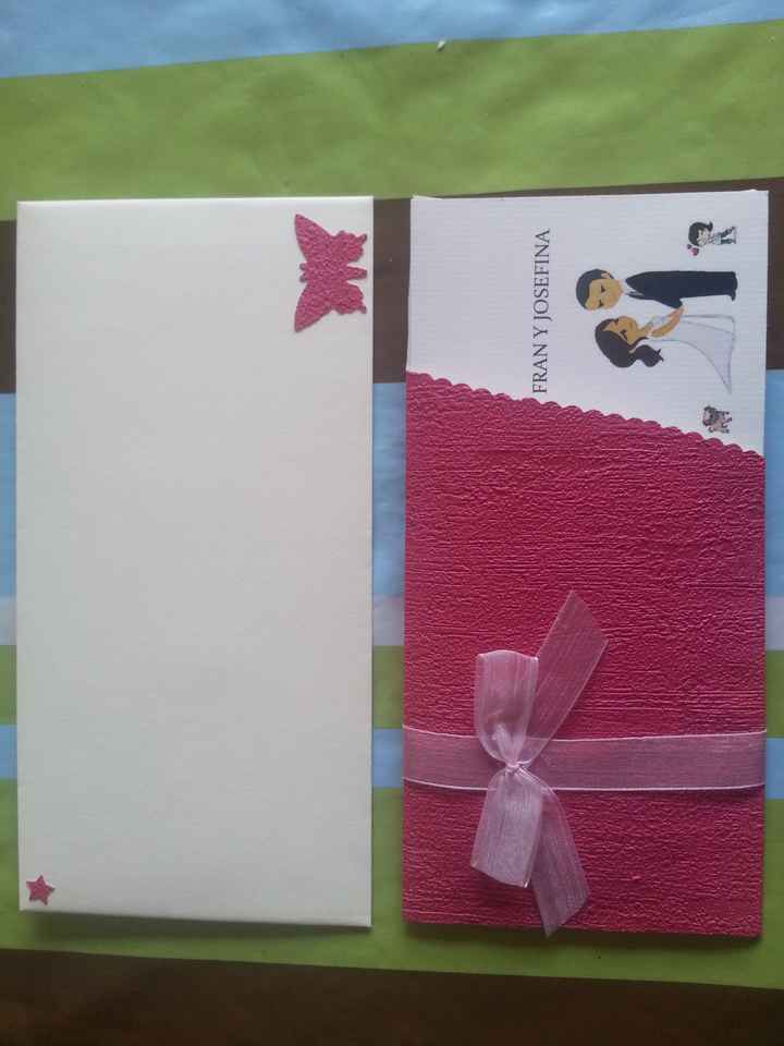 Que os parecen mis invitaciones?! - 1